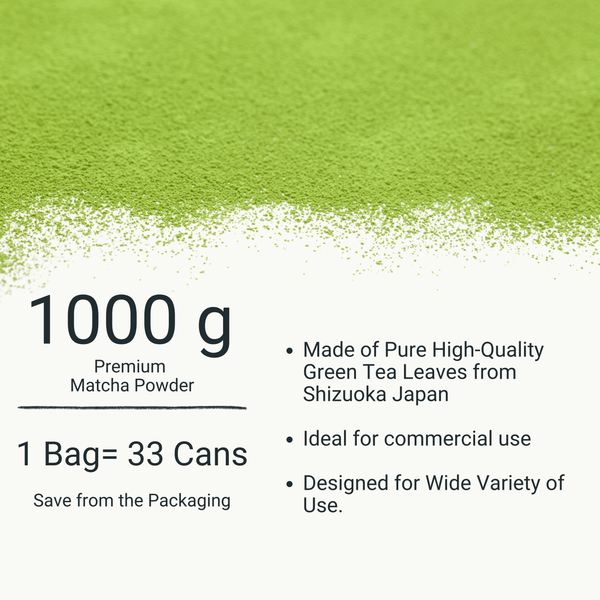 Commercial Pack Premium Matcha Powder