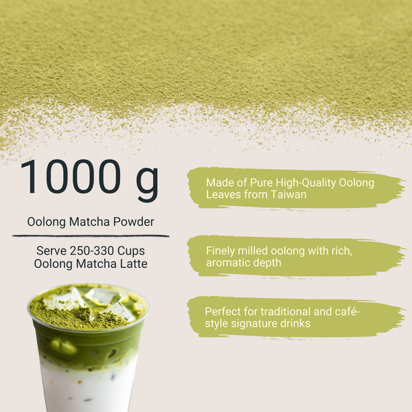 Light Roast Oolong Matcha Powder | Taiwan | 1kg