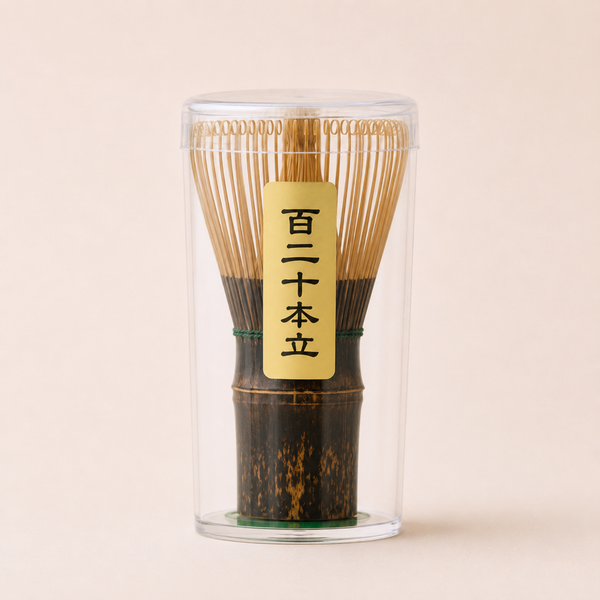 Matcha Whisk 120 Prong | Brown Bamboo