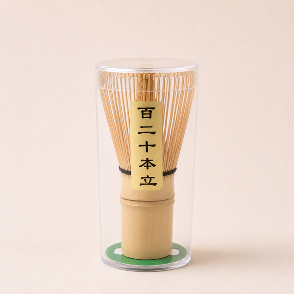 Matcha Whisk 120 Prong | Natural Bamboo