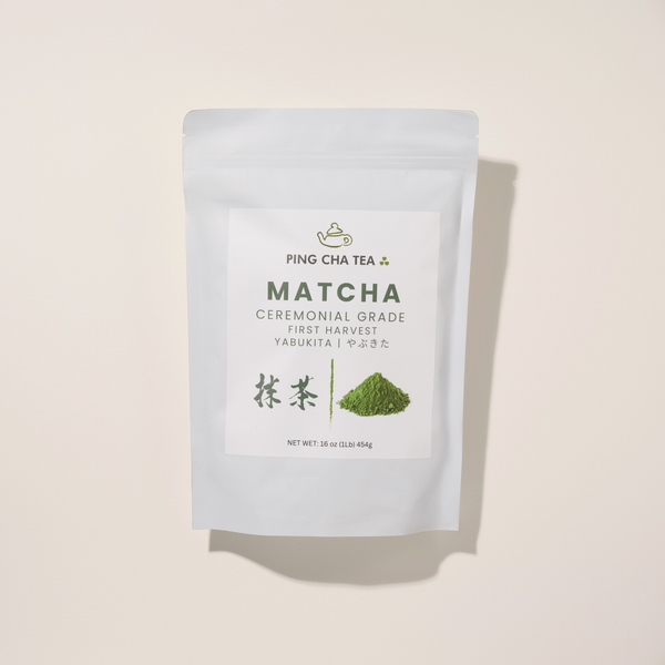 Ping Cha Tea Ceremonial Grade Matcha 1lb/454g