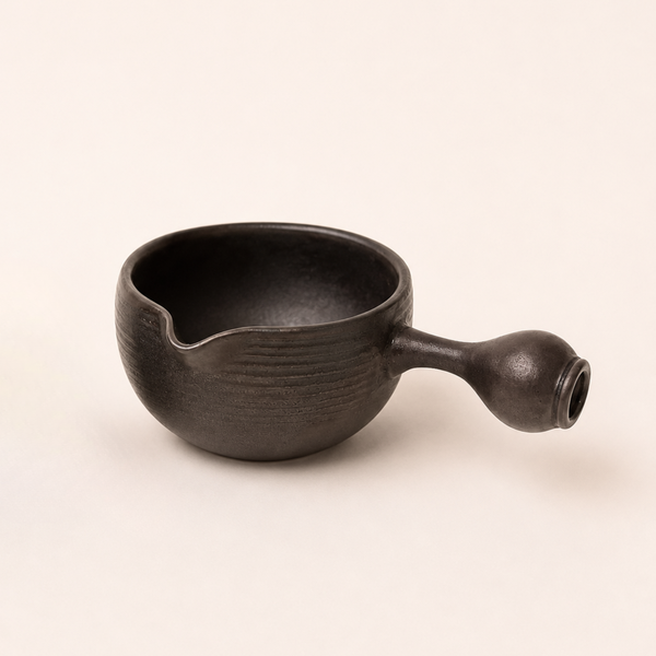 Ping Cha Handcrafted Matcha Bowl Set with Handle & Pouring Spout