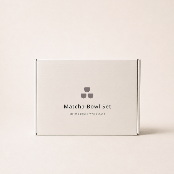 Ping Cha Handcrafted Matcha Bowl Set with Handle & Pouring Spout