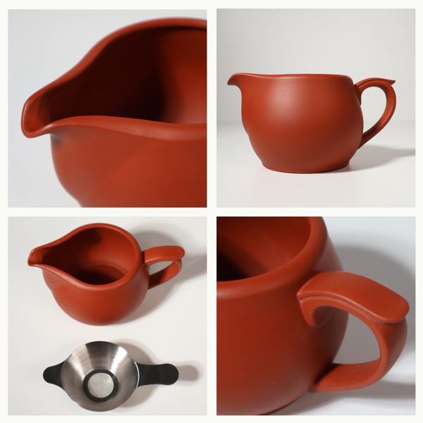 Taiwan Yingge Red Clay Fair Cup (10oz/300ml)