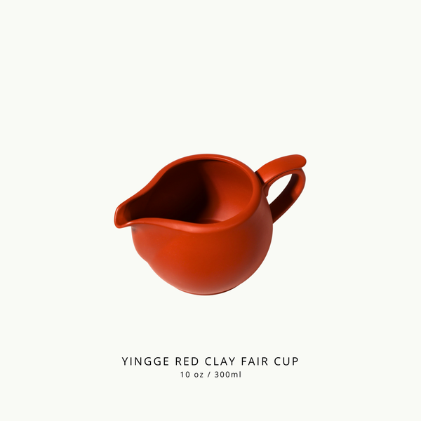 Taiwan Yingge Red Clay Fair Cup (10oz/300ml)