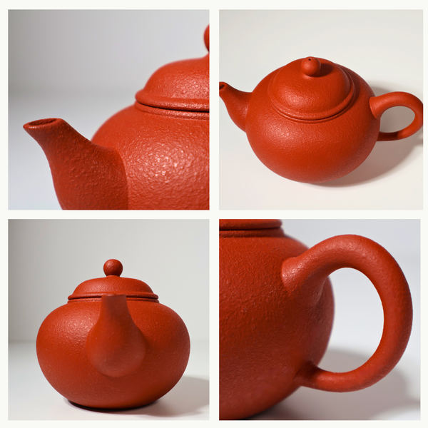 Taiwan Yingge Rough Red Clay Standard Tea Pot (5oz/250ml)