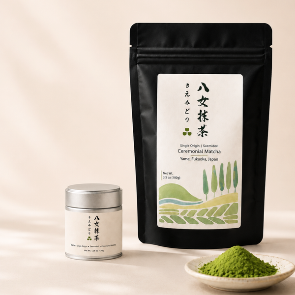 Ping Cha | Yame Saemidori | Ceremonial Grade Matcha | 100g
